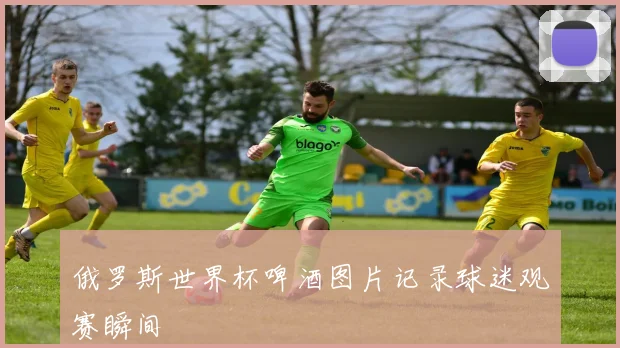 俄罗斯世界杯啤酒图片记录球迷观赛瞬间